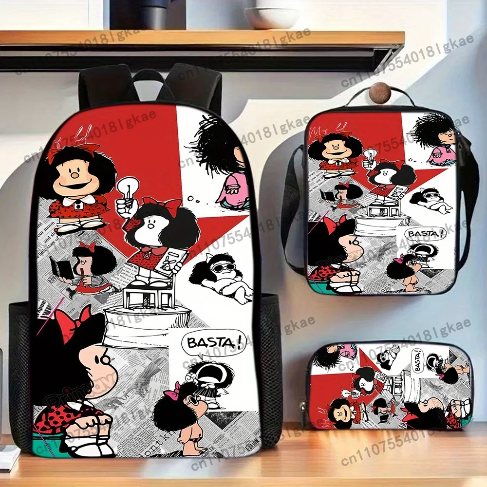 Pencil Case Large - Набор из трех предметов MAFALDA для