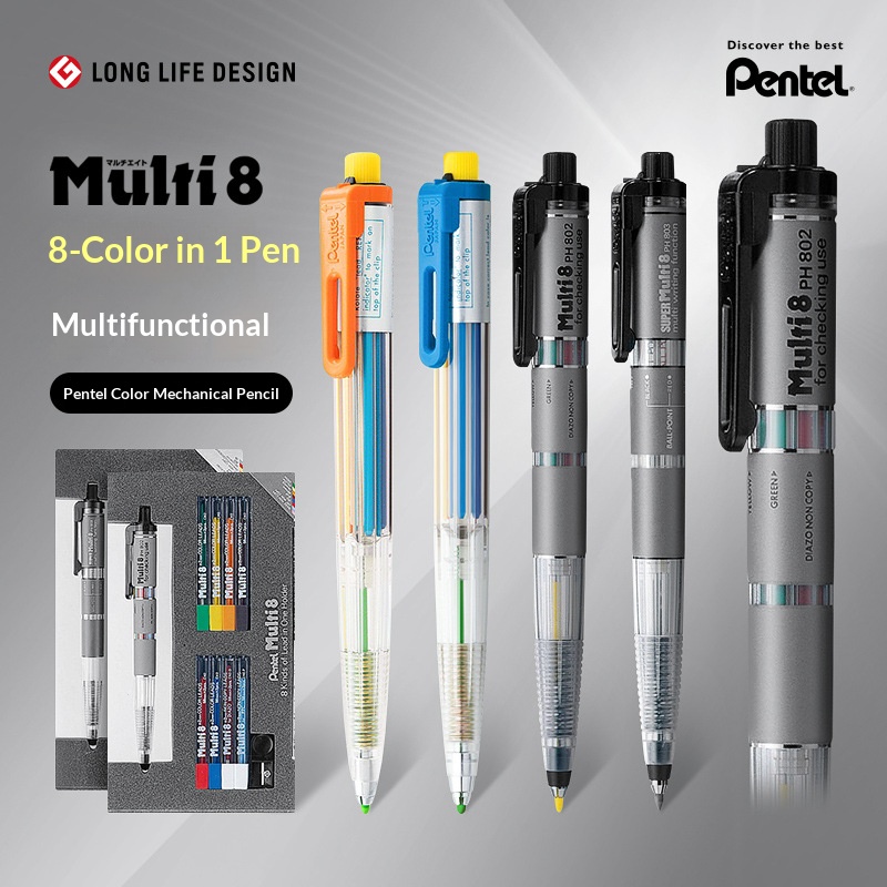 Staedtler Pencil Lumocolor - Набор цветных механических карандашей Pentel Multi