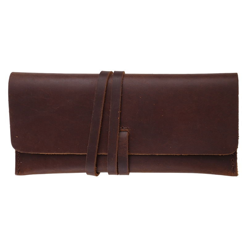 Pen Pouch Roll - Пенал ручной работы из воловьей кожи