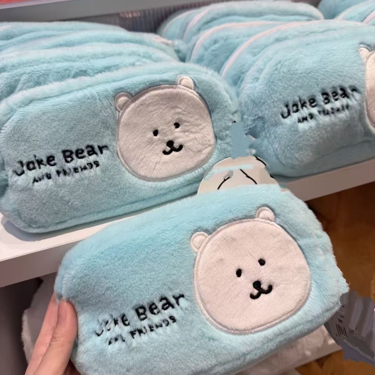 Pencil Case Large - Мягкий пушистый плюшевый пенал 