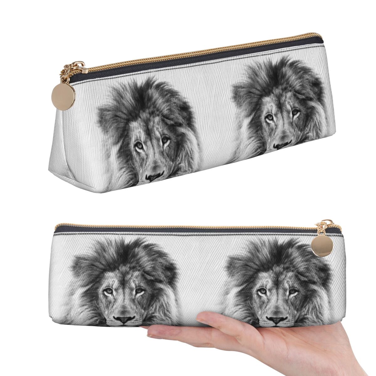 Lion Stationery & Office Supply(Kunshan)Co.Ltd - Пенал-косметичка «Лев» для детей, школьный пенал-коробка,