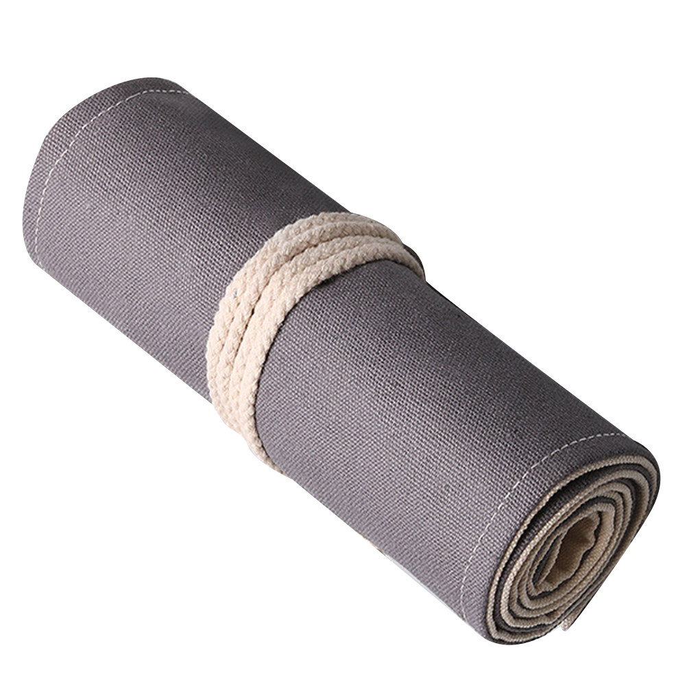 Pen Pouch Roll - 1 шт. холщовый чехол-роллер для карандашей,
