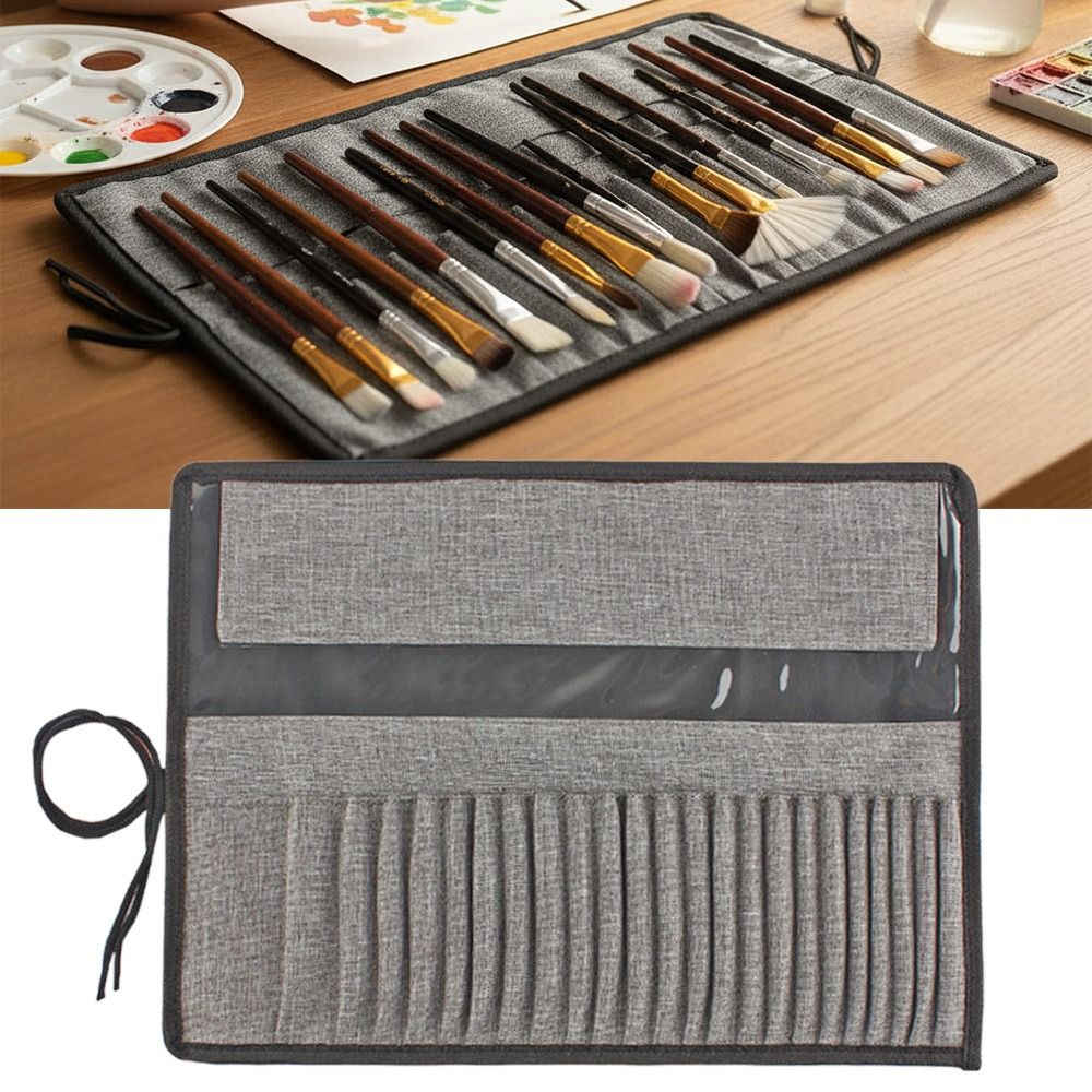 Холщовая сумка для хранения ки – обзор и цена Pen Pouch Roll