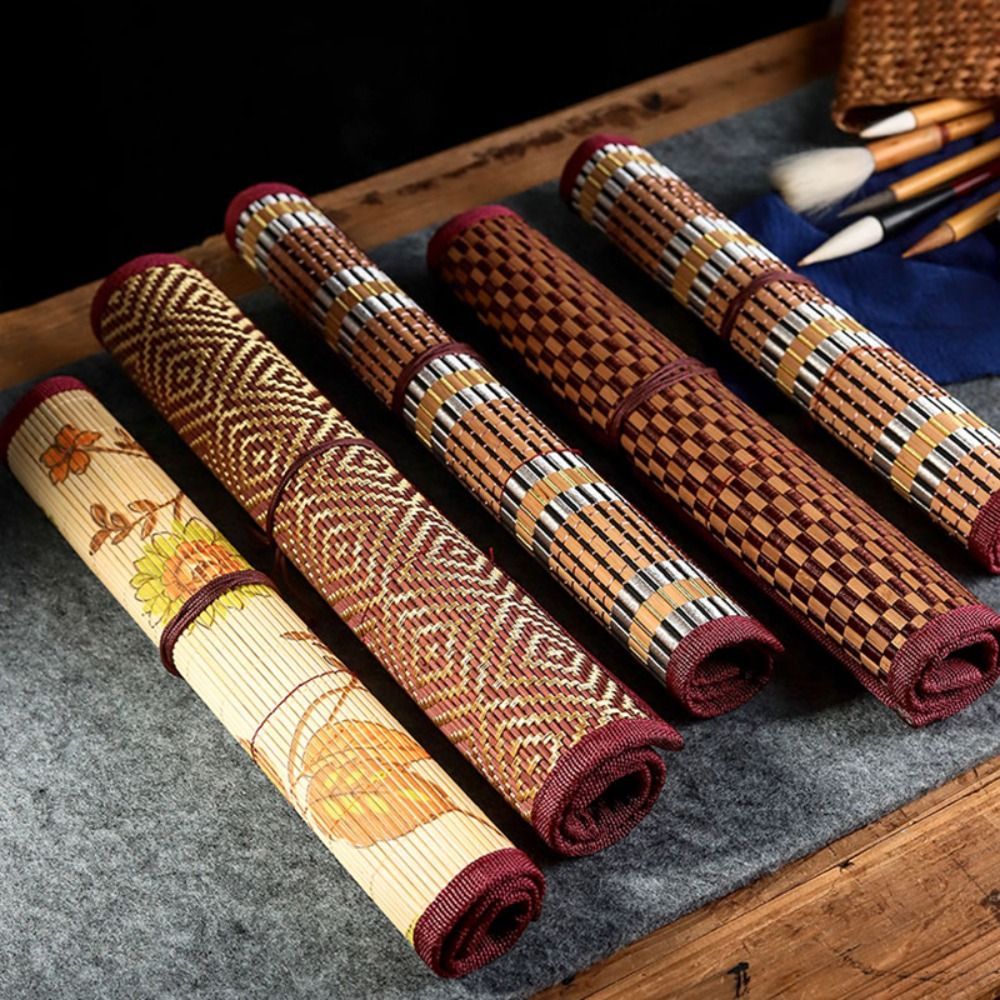 Высококачественный бамбуковый  – обзор и цена Pen Pouch Roll