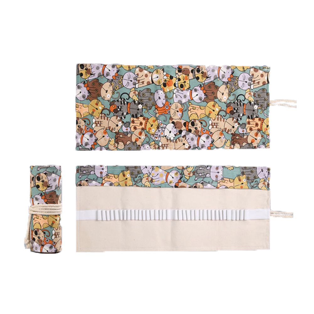 Креативный милый кот-ролл для  – обзор и цена Pen Pouch Roll
